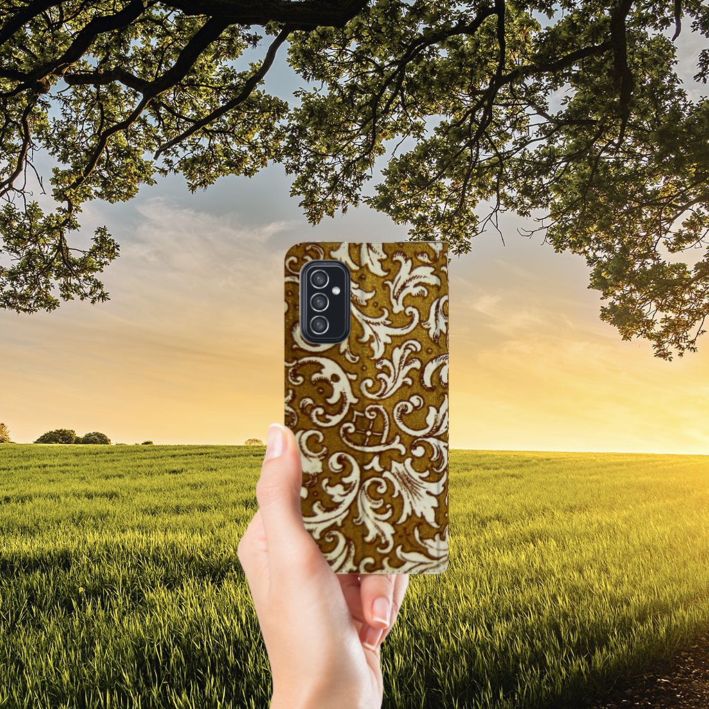Telefoon Hoesje Samsung Galaxy M52 Barok Goud