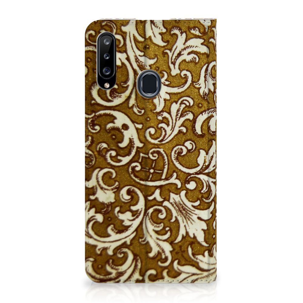 Telefoon Hoesje Samsung Galaxy A20s Barok Goud