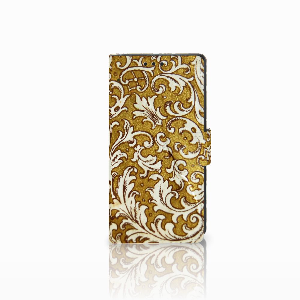Wallet Case Sony Xperia XA1 Barok Goud