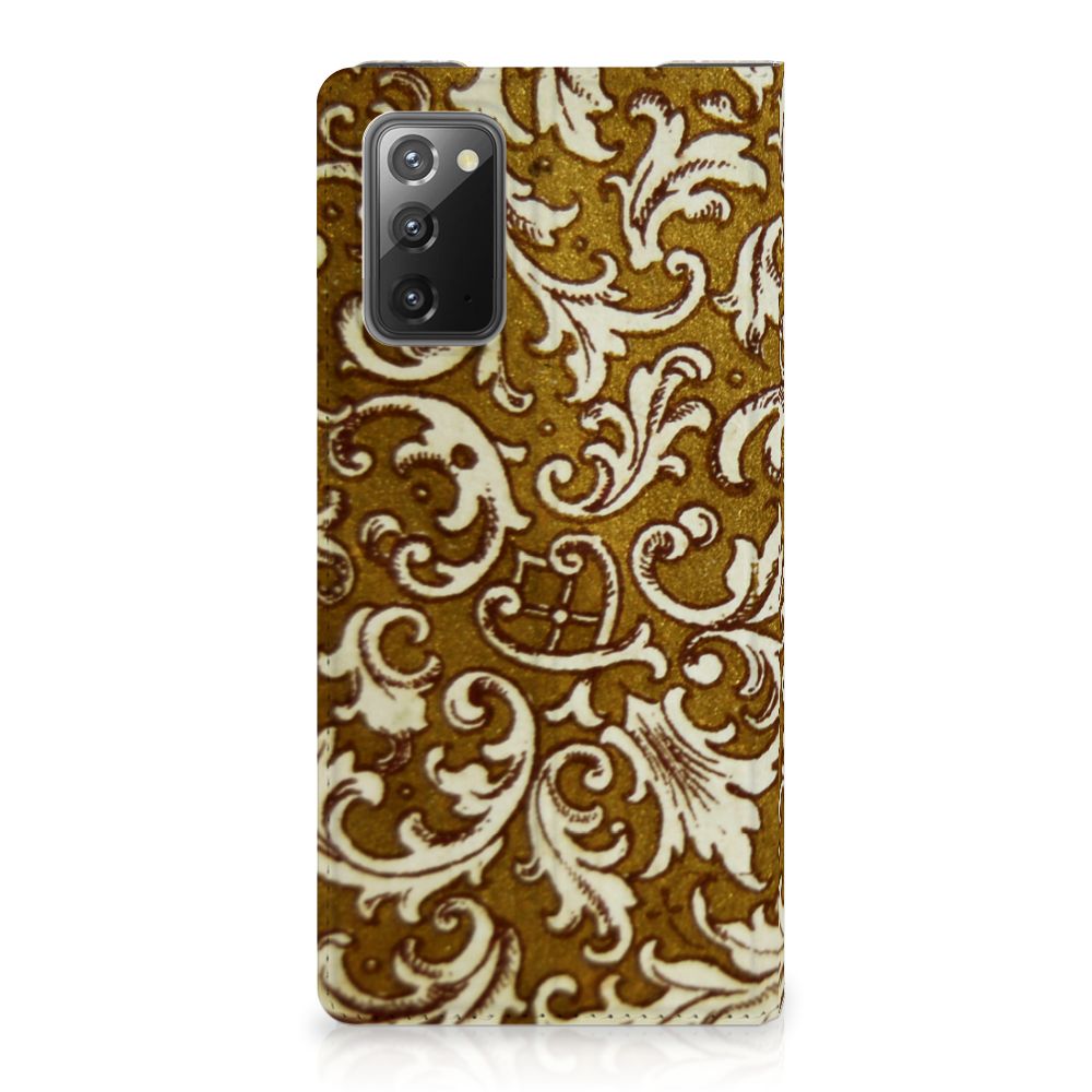 Telefoon Hoesje Samsung Galaxy Note20 Barok Goud