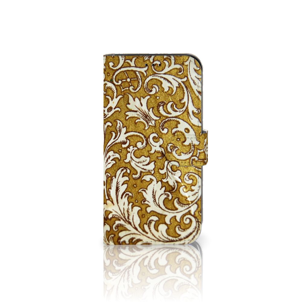 Wallet Case Apple iPhone 13 Barok Goud