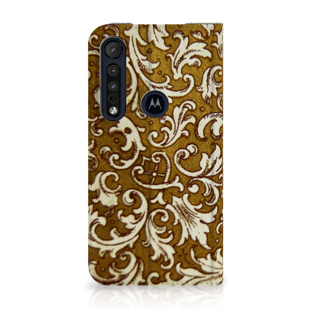 Telefoon Hoesje Motorola G8 Plus Barok Goud