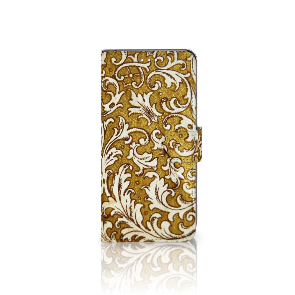 Wallet Case Samsung Galaxy S21 Barok Goud