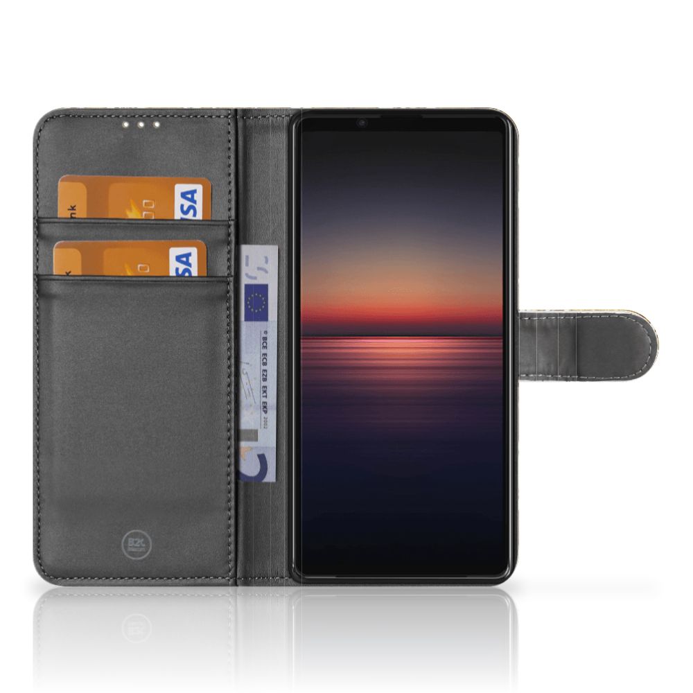 Wallet Case Sony Xperia 1 II Barok Goud