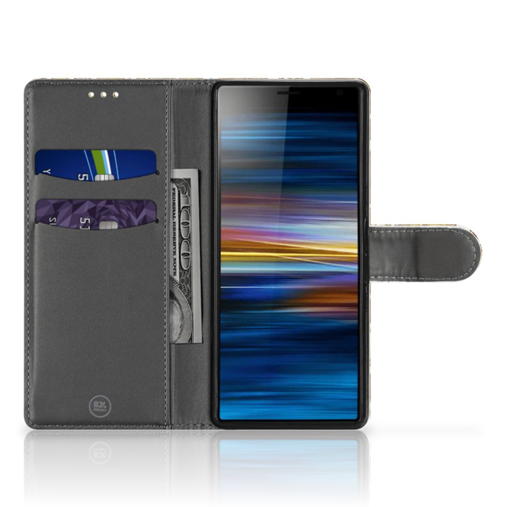 Wallet Case Sony Xperia 10 Barok Goud