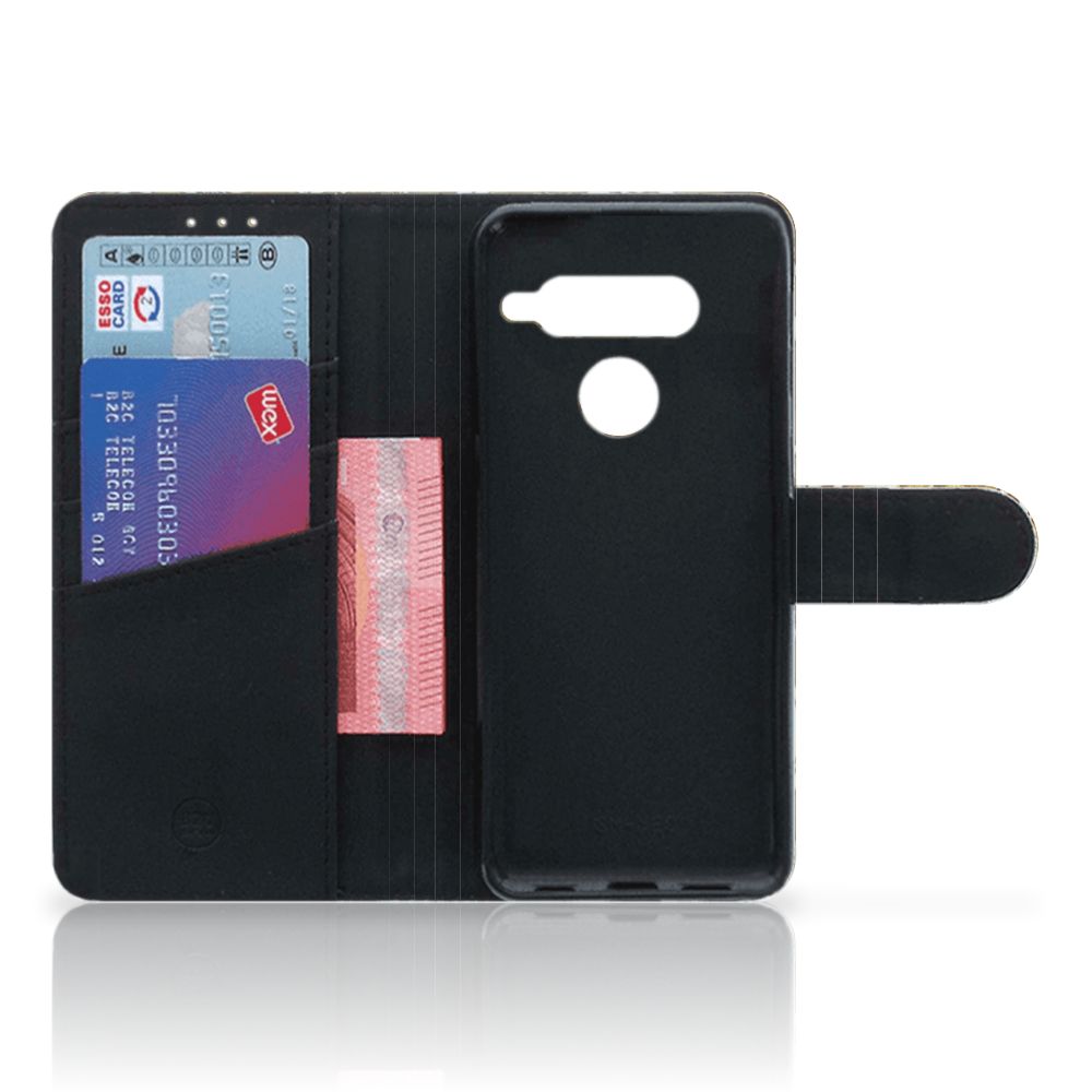 Wallet Case LG V40 Thinq Barok Goud
