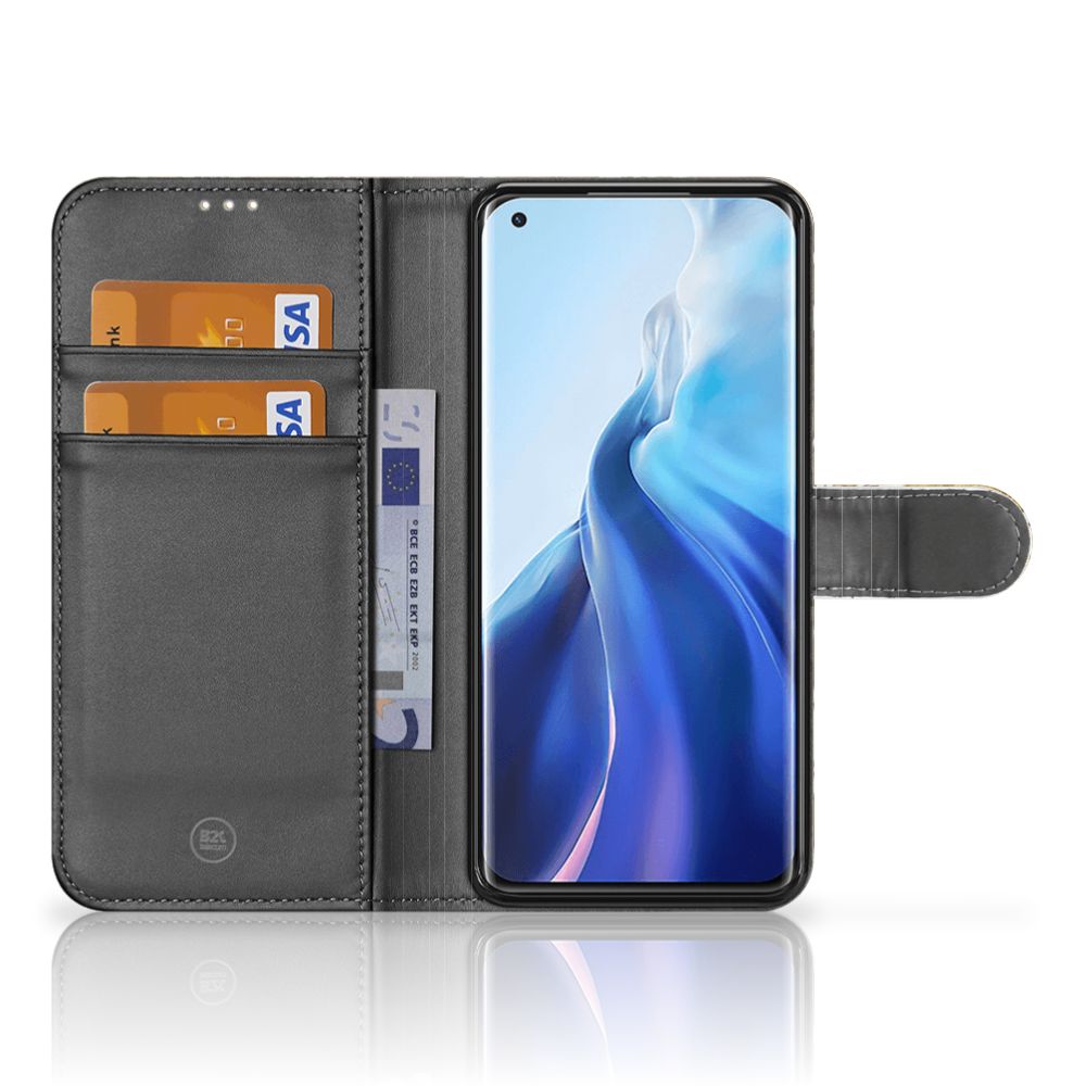 Wallet Case Xiaomi Mi 11 Barok Goud