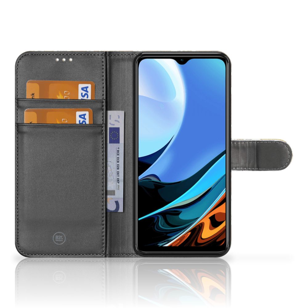 Wallet Case Xiaomi Redmi 9T | Poco M3 Barok Goud