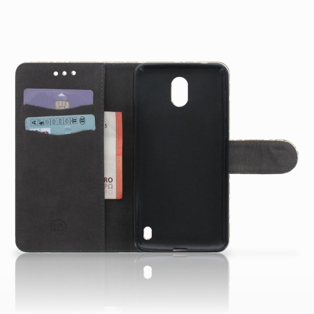 Wallet Case Nokia 2 Barok Goud