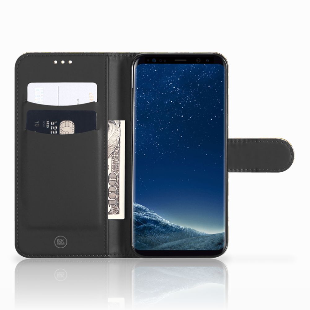 Wallet Case Samsung Galaxy S8 Barok Goud