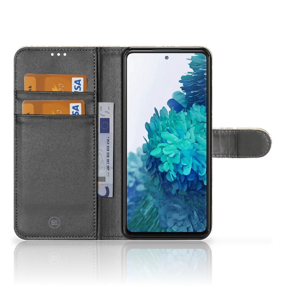 Wallet Case Samsung Galaxy S20 FE Barok Goud