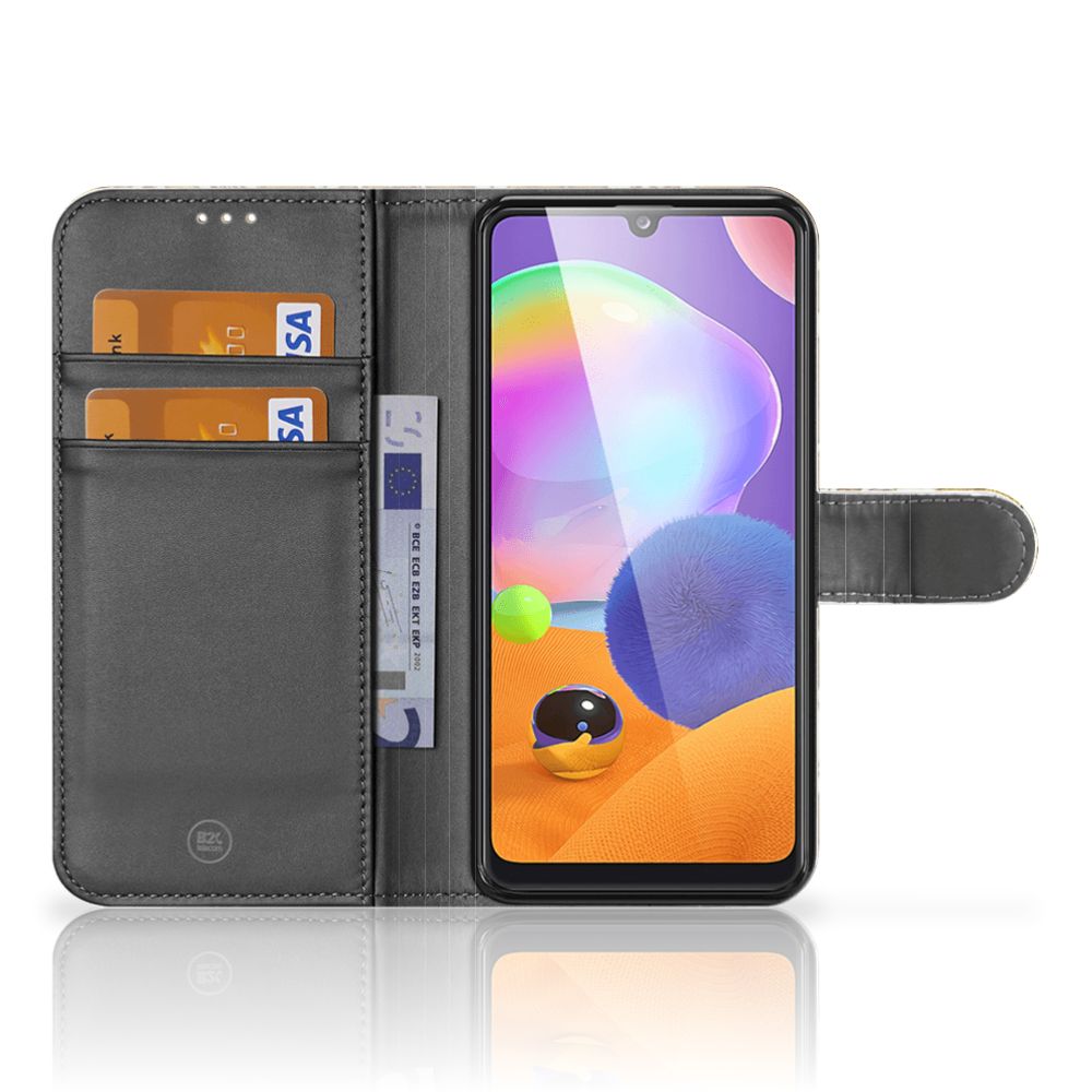 Wallet Case Samsung Galaxy A31 Barok Goud