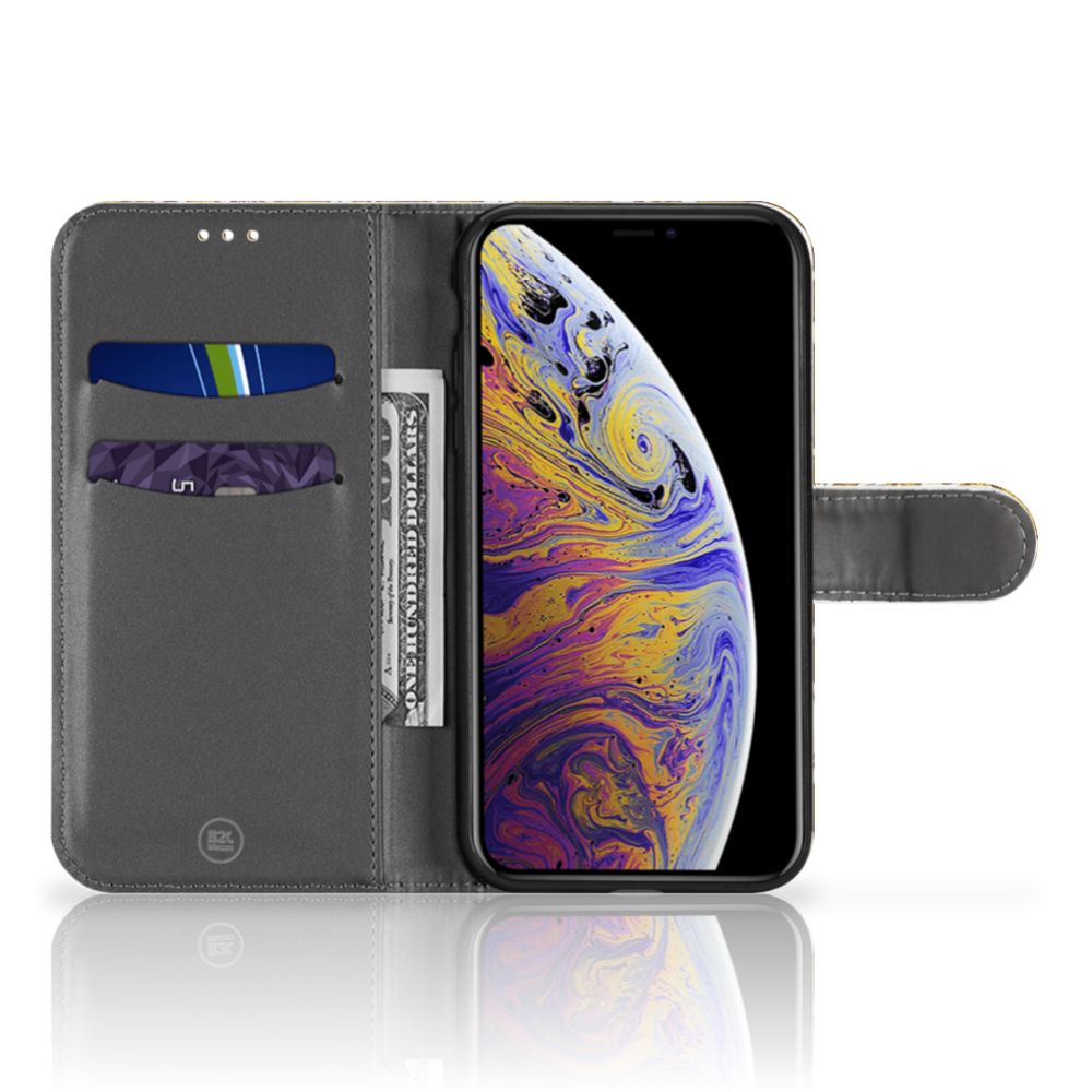Wallet Case Apple iPhone 11 Barok Goud
