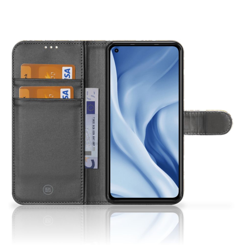 Wallet Case Xiaomi 11 Lite 5G NE | Mi 11 Lite Barok Goud