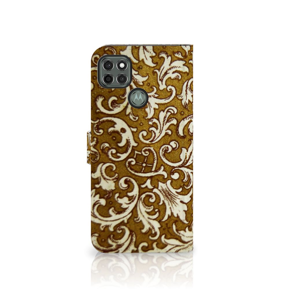 Wallet Case Motorola Moto G9 Power Barok Goud