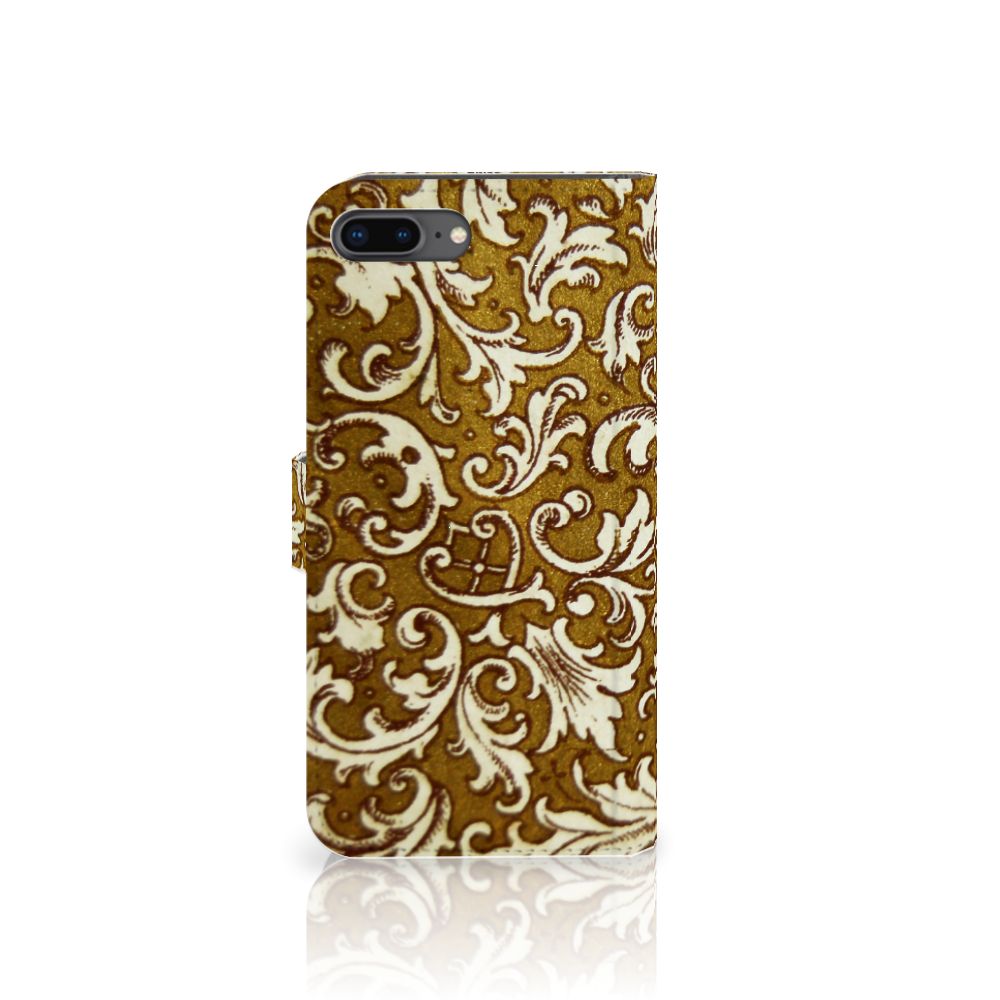 Wallet Case Apple iPhone 7 Plus | 8 Plus Barok Goud