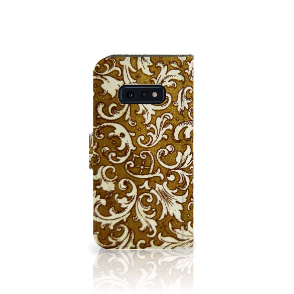 Wallet Case Samsung Galaxy S10e Barok Goud