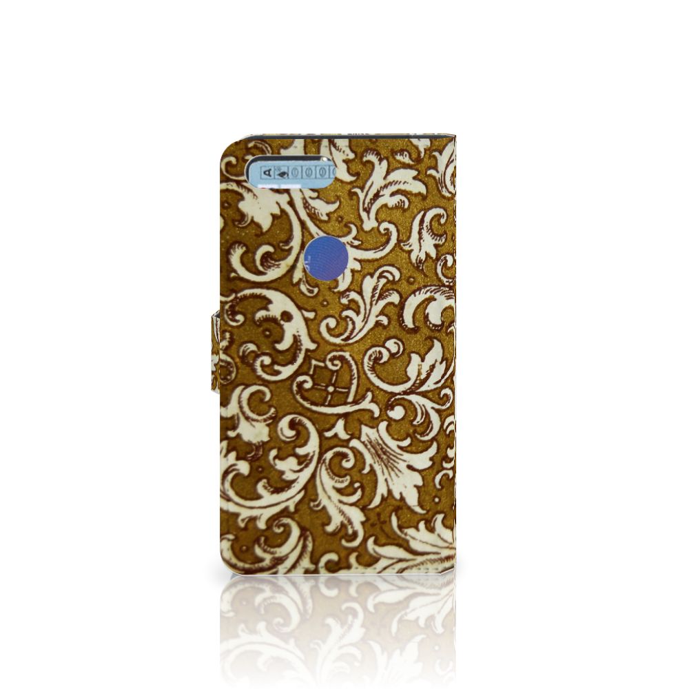 Wallet Case OnePlus 5T Barok Goud