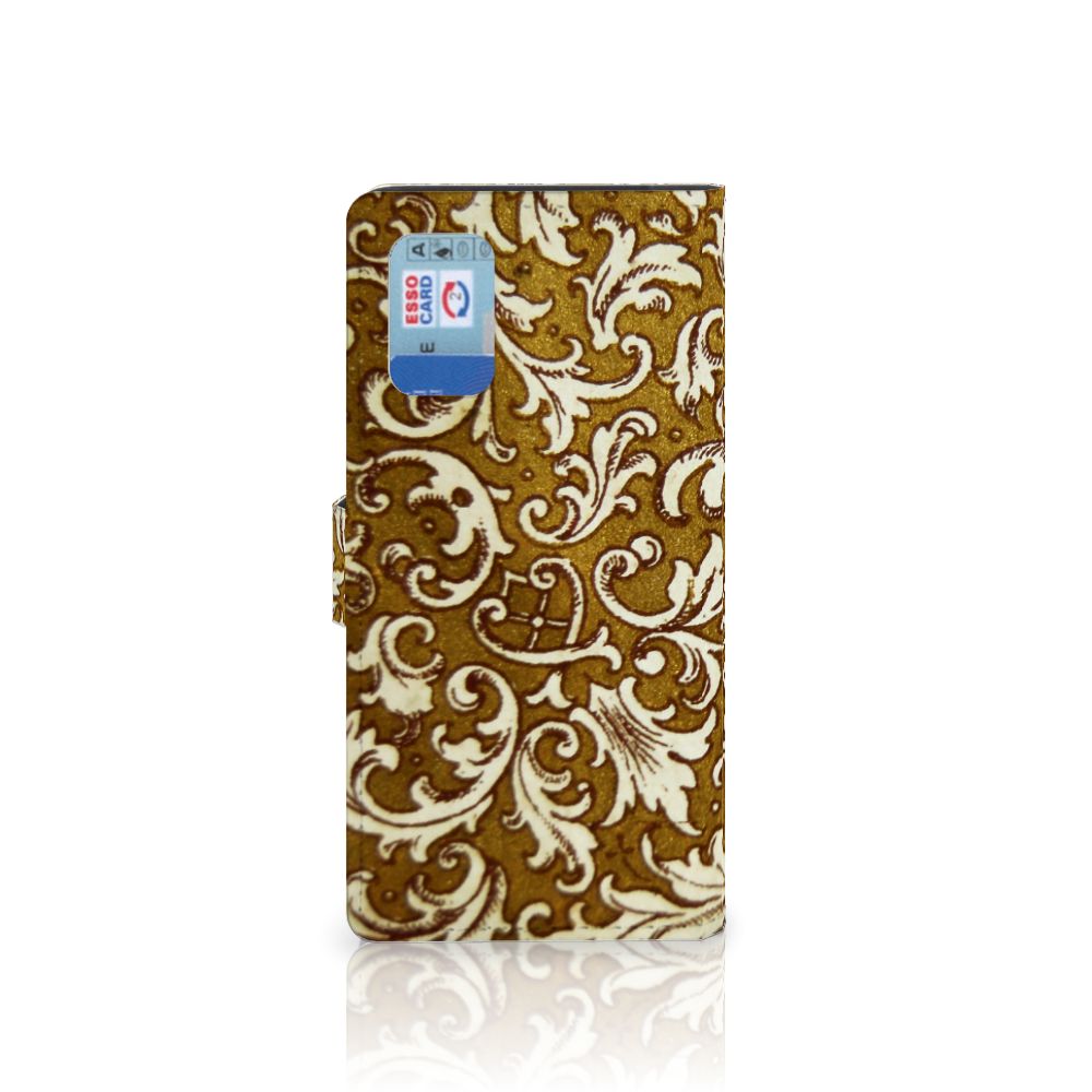 Wallet Case Samsung Galaxy A02s | M02s Barok Goud