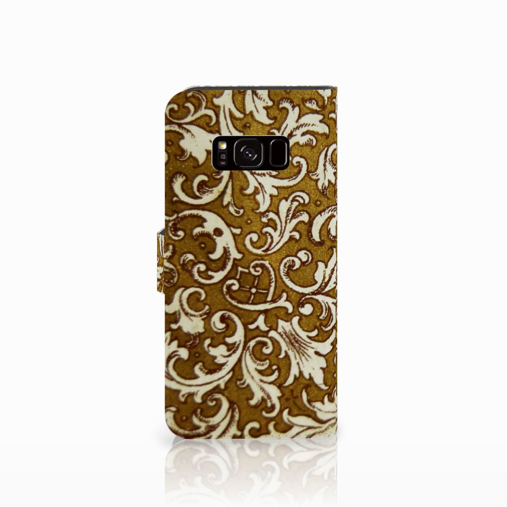 Wallet Case Samsung Galaxy S8 Barok Goud