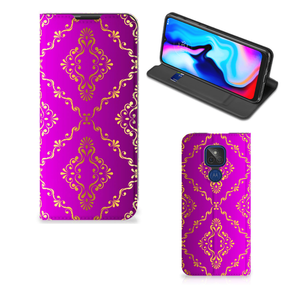 Telefoon Hoesje Motorola Moto G9 Play Barok Roze