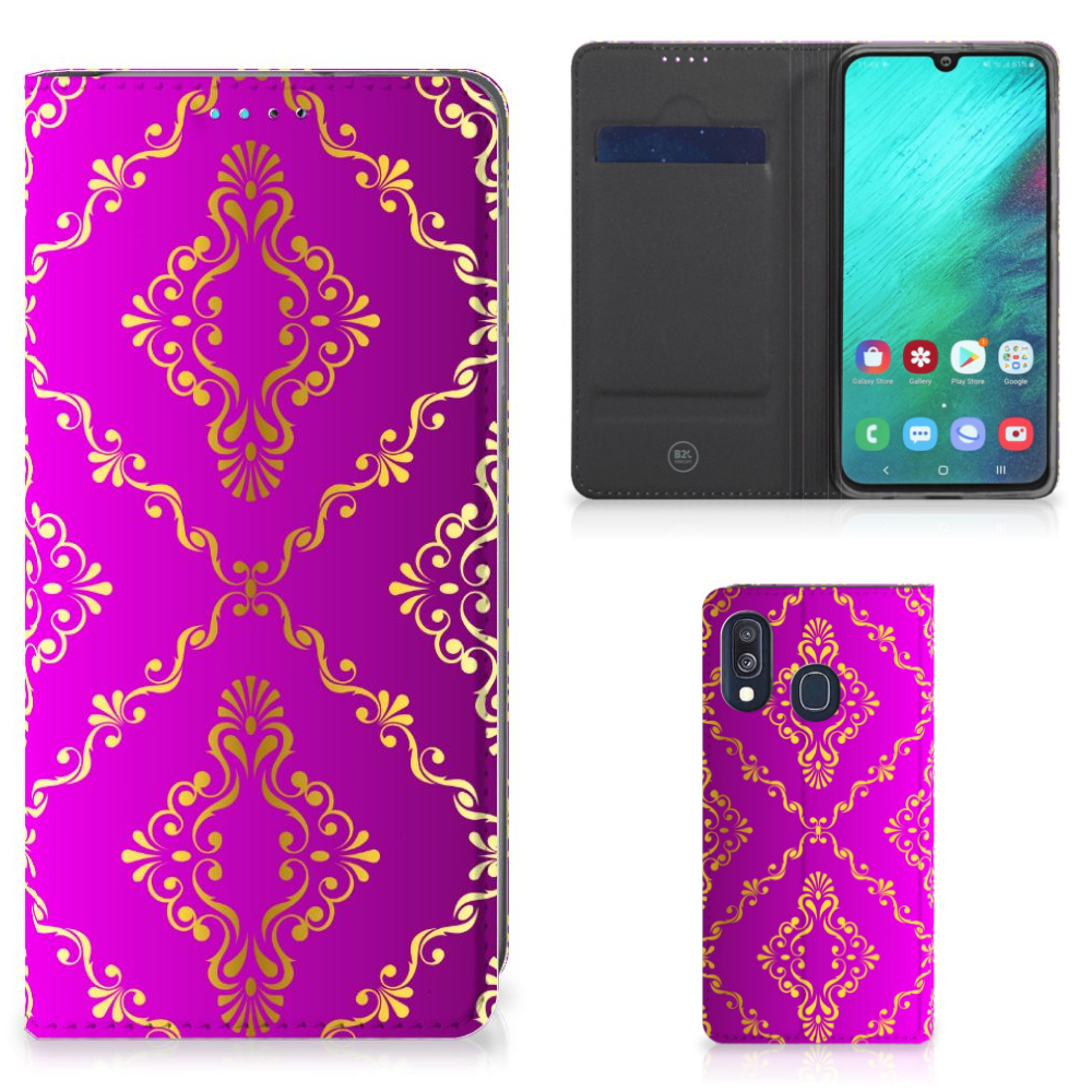 Telefoon Hoesje Samsung Galaxy A40 Barok Roze
