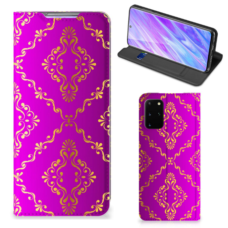 Telefoon Hoesje Samsung Galaxy S20 Plus Barok Roze