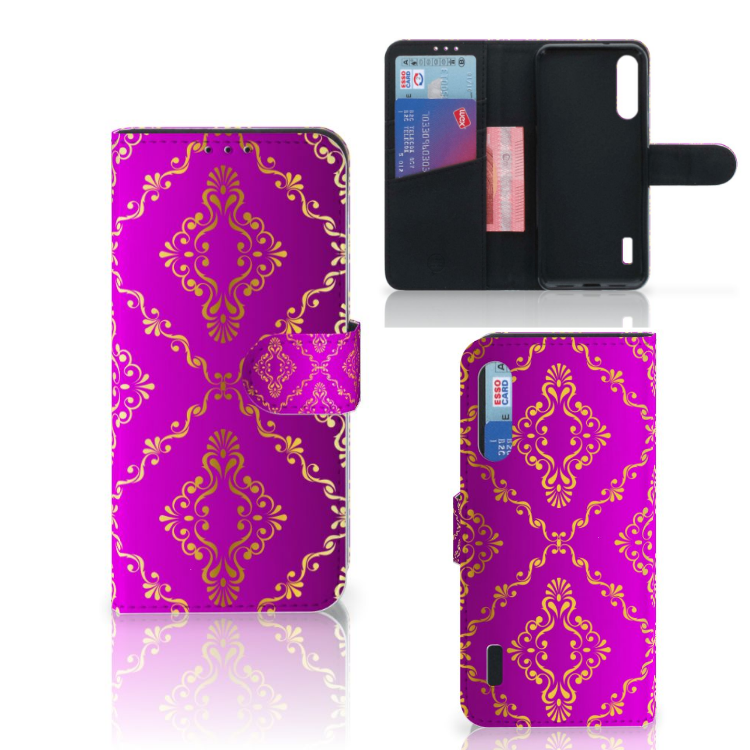 Wallet Case Xiaomi Mi A3 Barok Roze