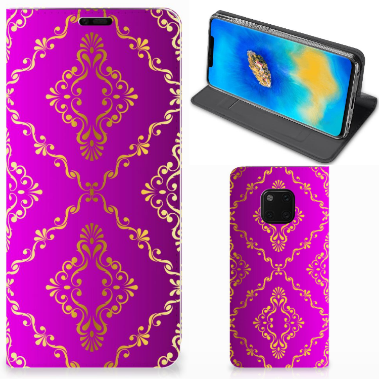 Telefoon Hoesje Huawei Mate 20 Pro Barok Roze