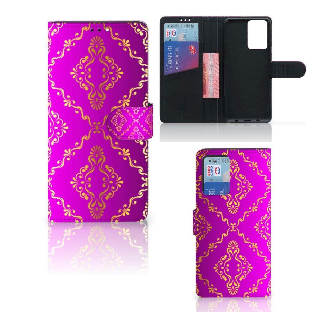 Wallet Case Xiaomi Redmi Note 10 Pro Barok Roze