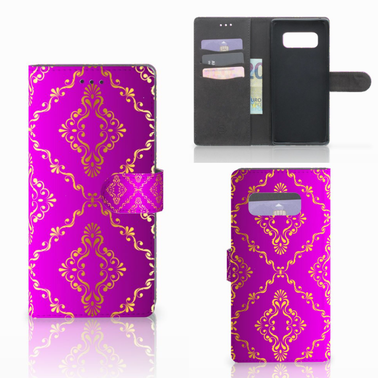 Wallet Case Samsung Galaxy Note 8 Barok Roze