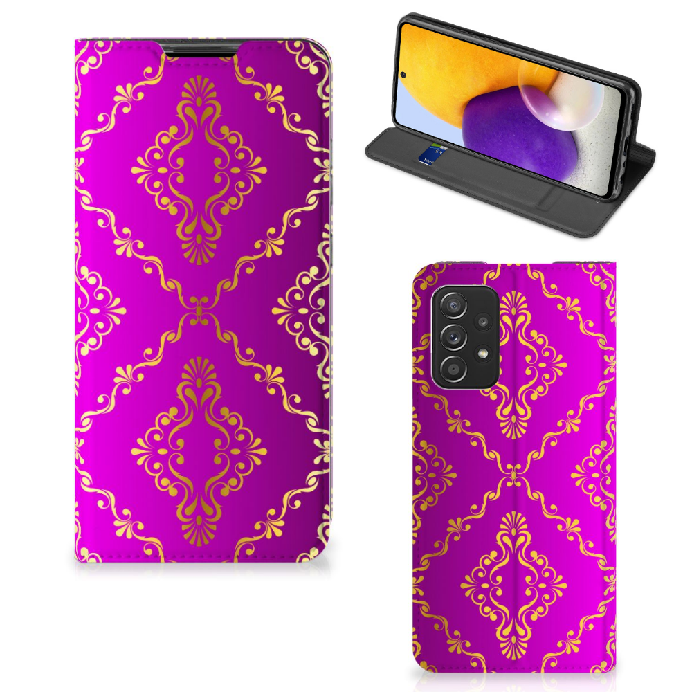 Telefoon Hoesje Samsung Galaxy A72 (5G/4G) Barok Roze