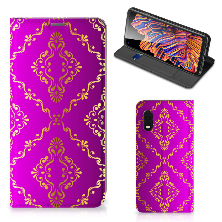 Telefoon Hoesje Samsung Xcover Pro Barok Roze