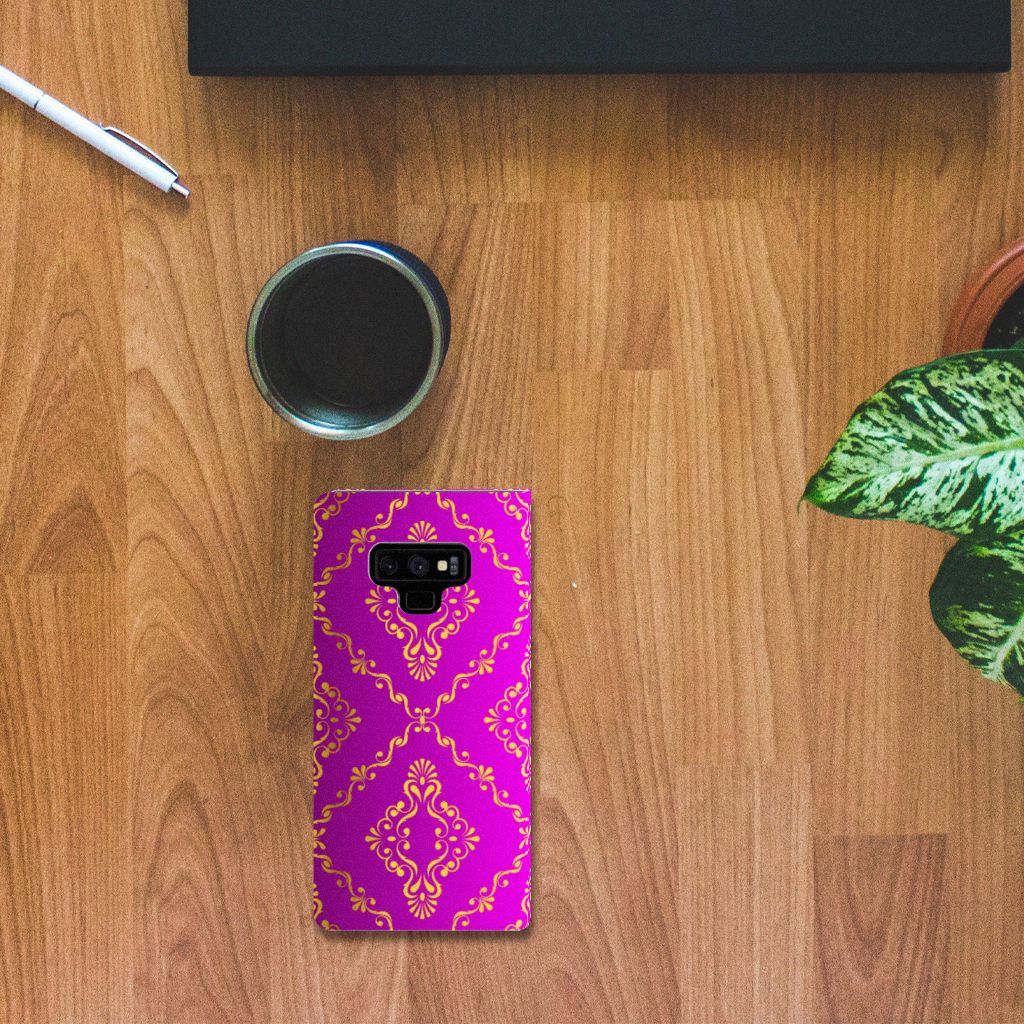 Telefoon Hoesje Samsung Galaxy Note 9 Barok Roze