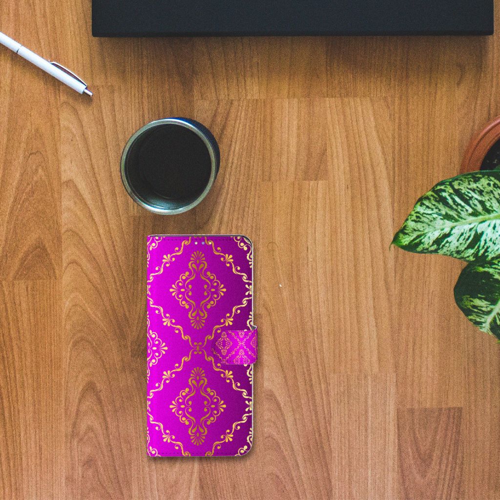 Wallet Case Xiaomi Redmi Note 9 Pro | Note 9S Barok Roze