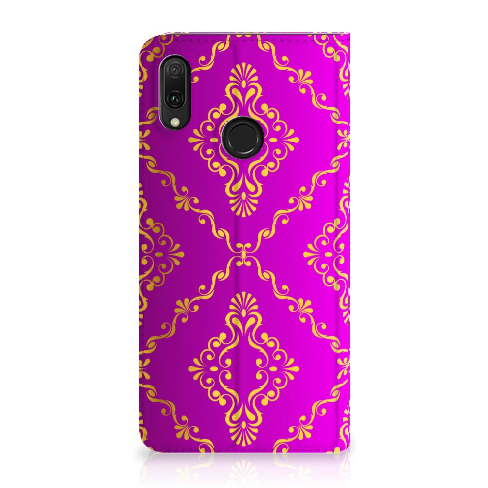 Telefoon Hoesje Huawei Y7 hoesje Y7 Pro (2019) Barok Roze