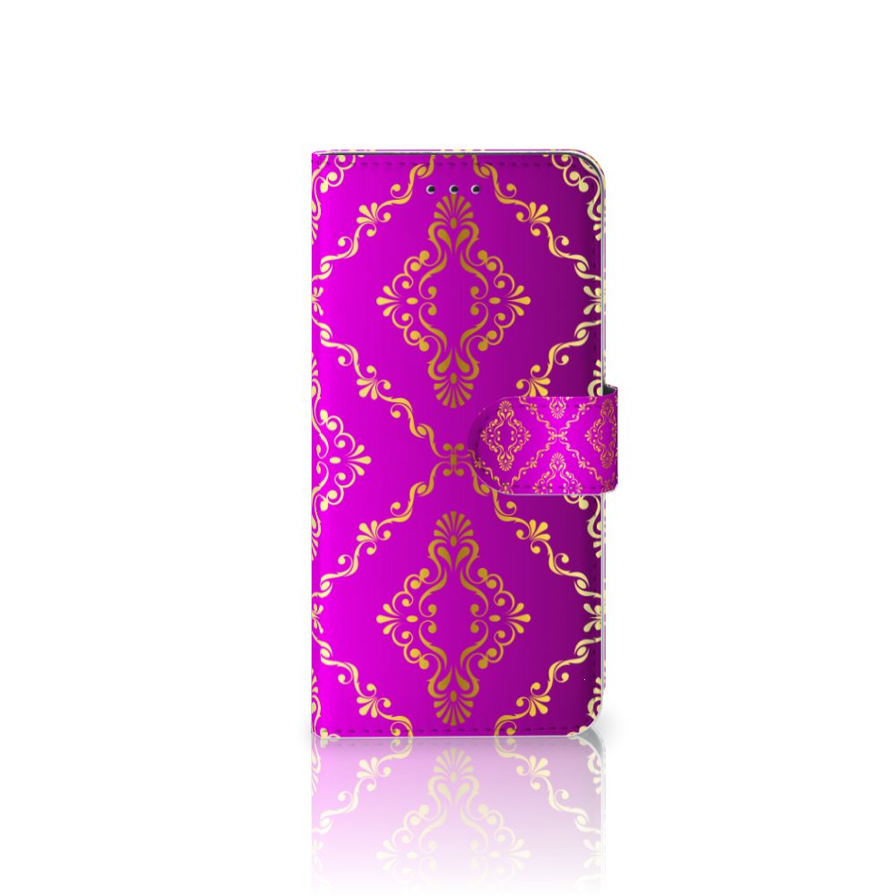 Wallet Case OnePlus 6 Barok Roze