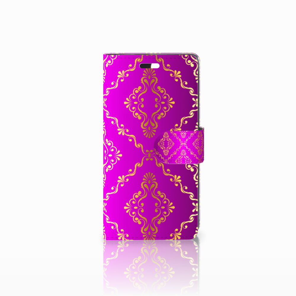 Wallet Case Huawei Y635 Barok Roze