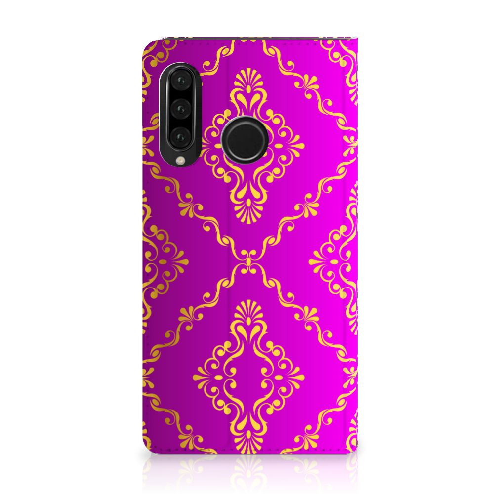 Telefoon Hoesje Huawei P30 Lite New Edition Barok Roze