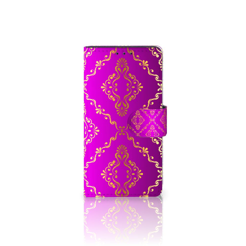 Wallet Case Sony Xperia X Barok Roze
