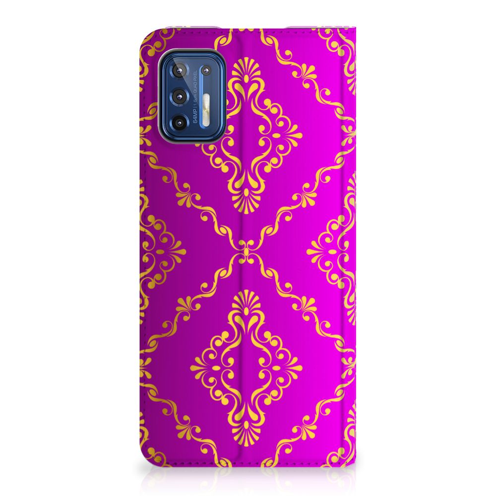 Telefoon Hoesje Motorola Moto G9 Plus Barok Roze