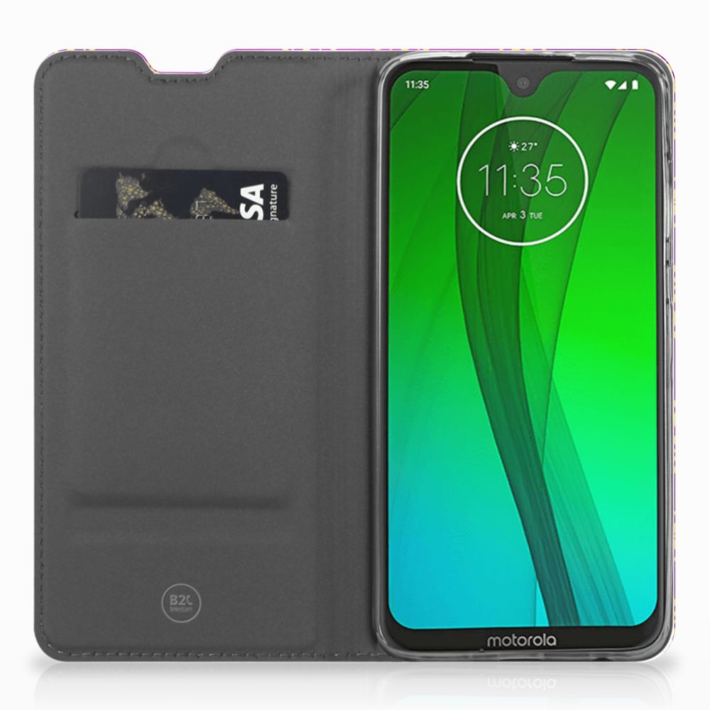 Telefoon Hoesje Motorola Moto G7 | G7 Plus Barok Roze