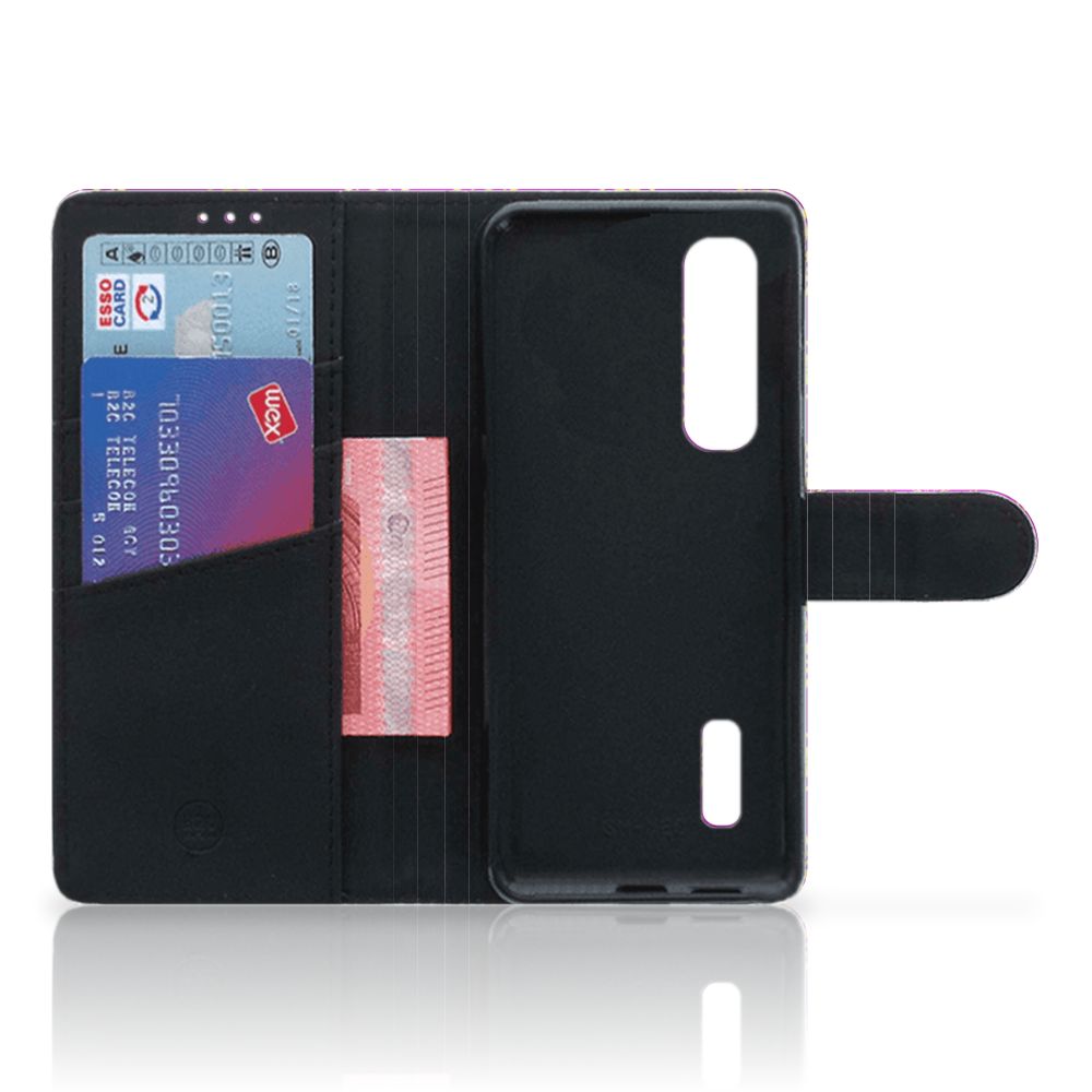 Wallet Case OPPO Find X2 Pro Barok Roze