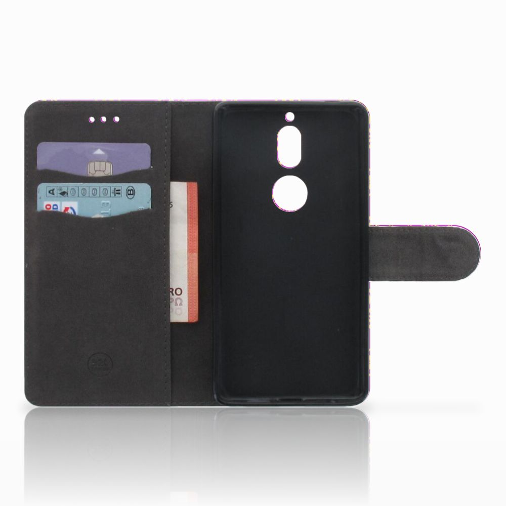 Wallet Case Nokia 7 Barok Roze