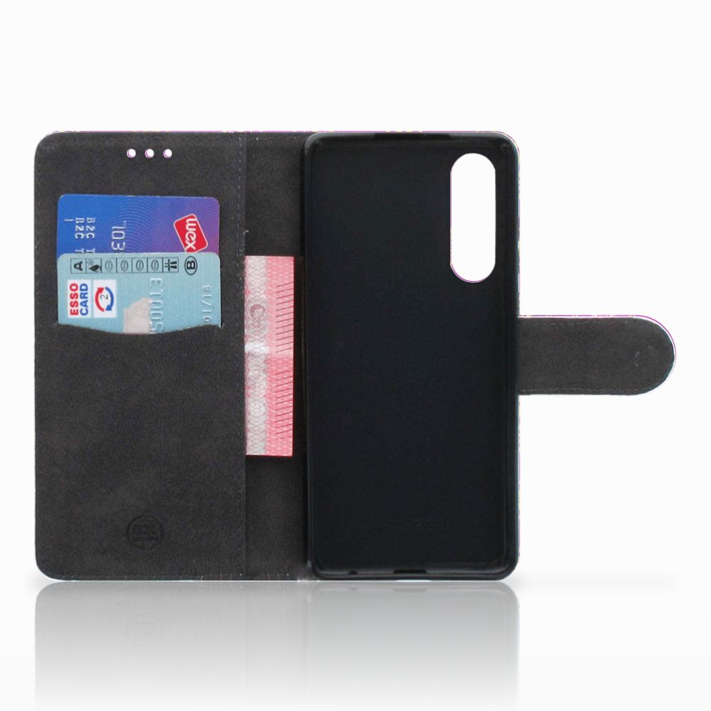 Wallet Case Huawei P30 Barok Roze
