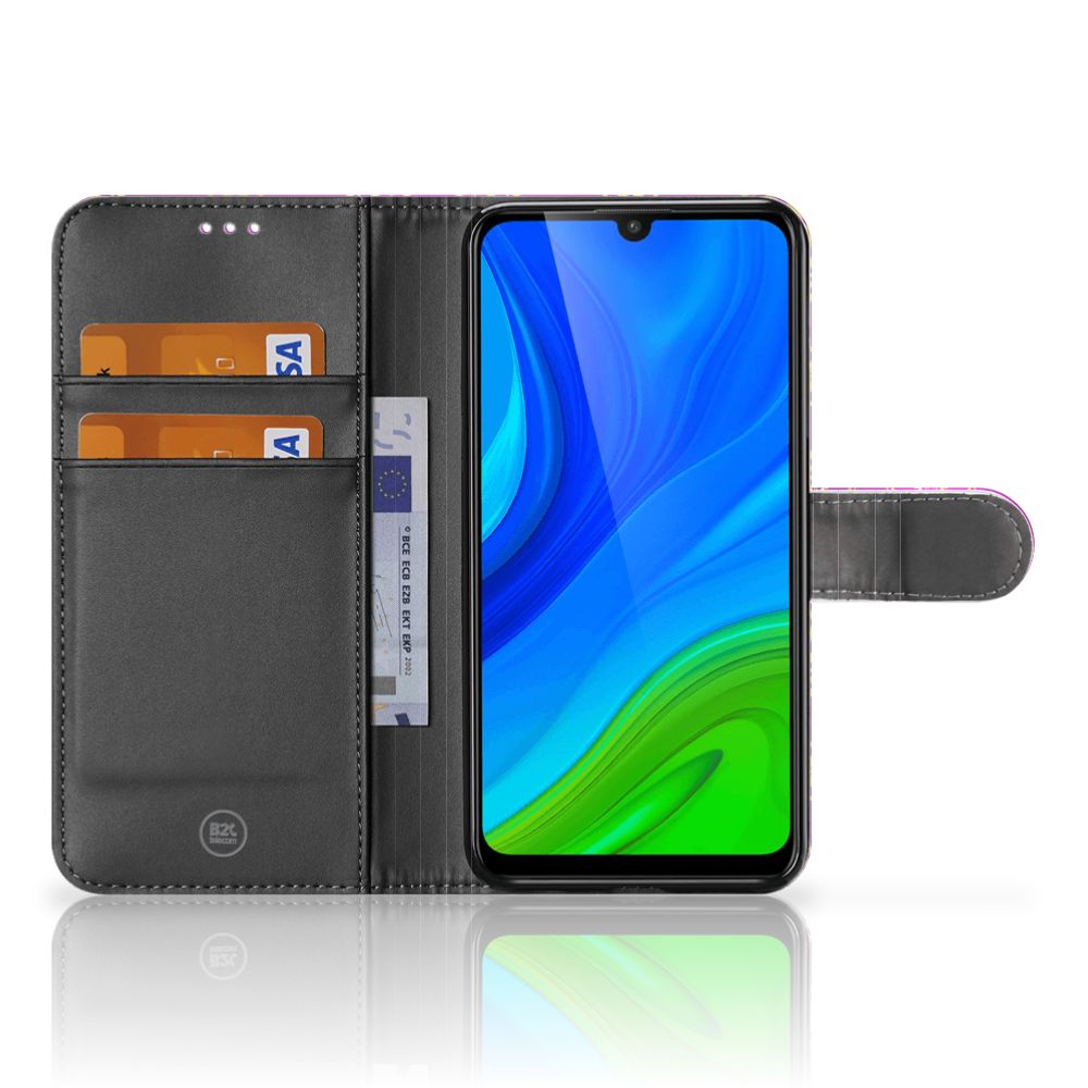 Wallet Case Huawei P Smart 2020 Barok Roze