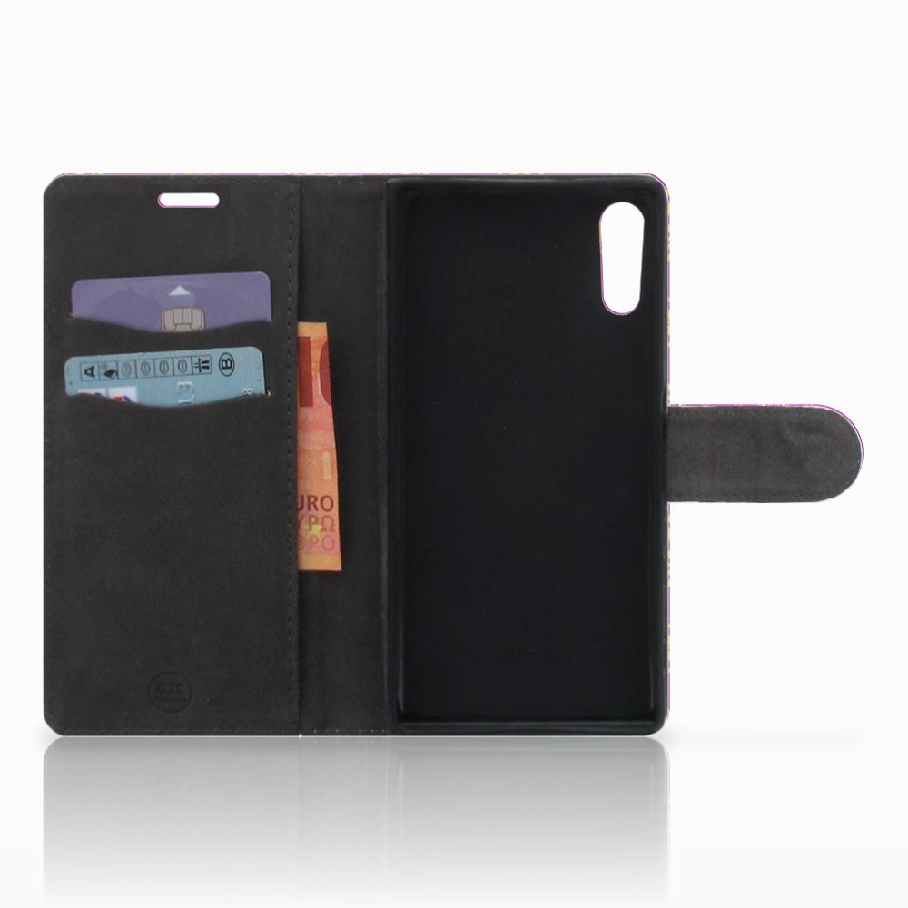 Wallet Case Sony Xperia XZ | Sony Xperia XZs Barok Roze