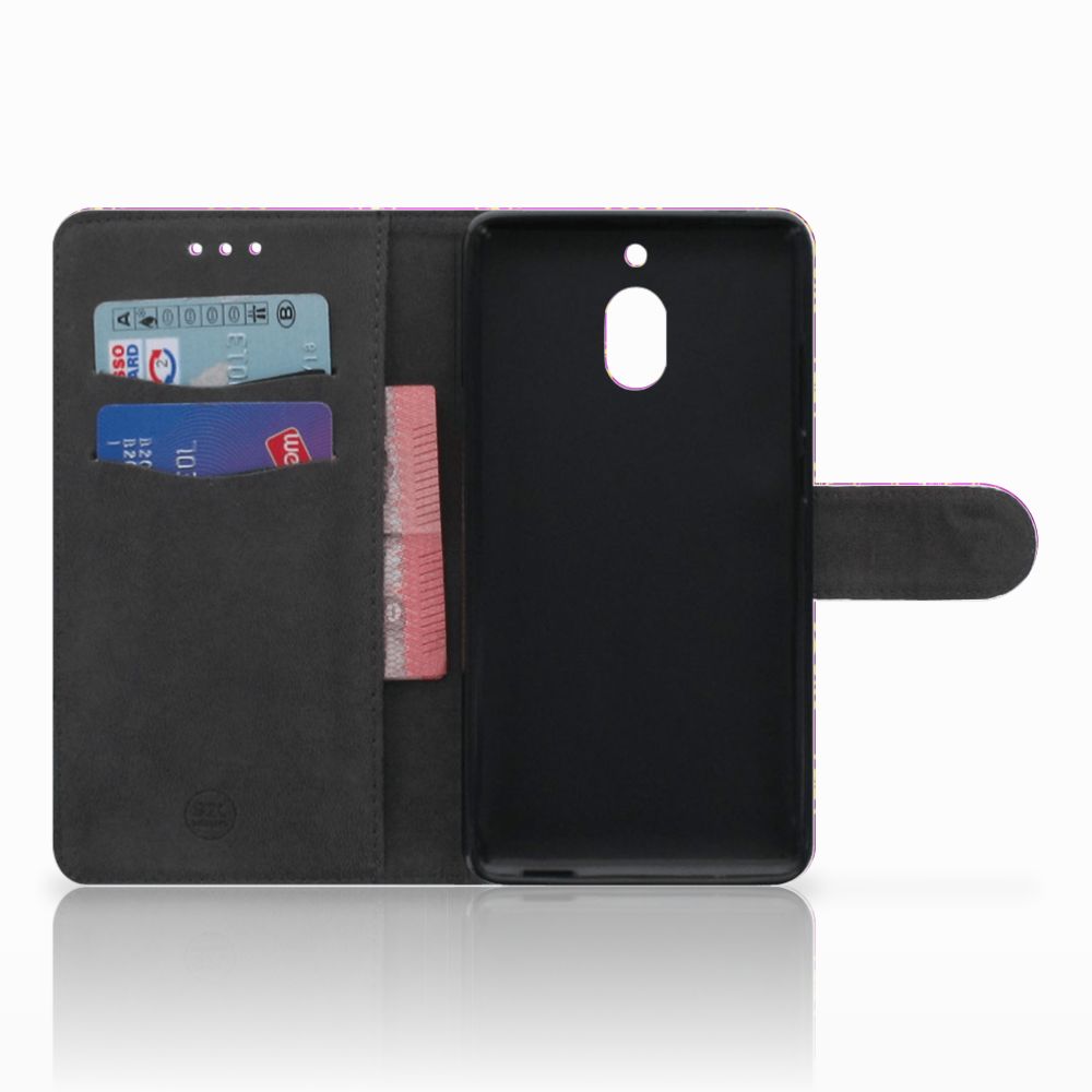 Wallet Case Nokia 2.1 (2018) Barok Roze