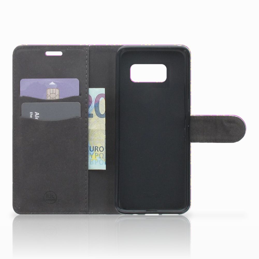 Wallet Case Samsung Galaxy S8 Plus Barok Roze