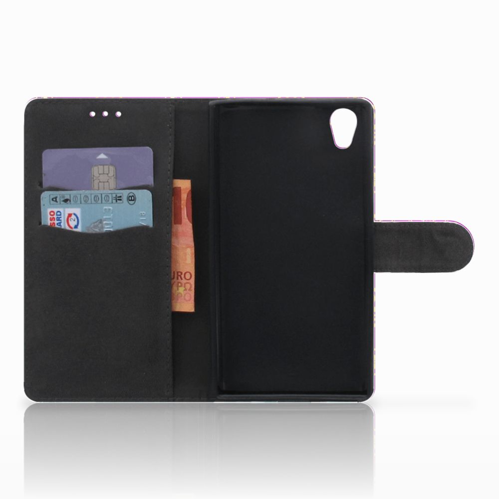 Wallet Case Sony Xperia L1 Barok Roze